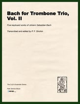 Bach for Trombone Trio, Vol. II P.O.D. cover